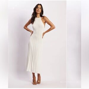 Brand new with tags meshki halter neck midi xs